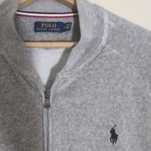 Authentic Polo Size Men's Medium zip up.